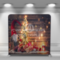 merry christmas aluminum tension fabric display